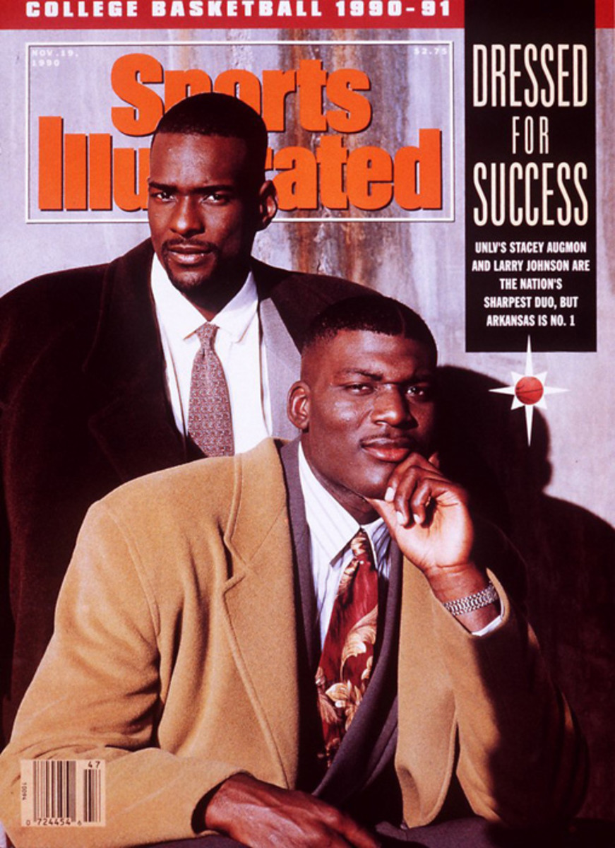 Stacey Augmon and Larry Johnson