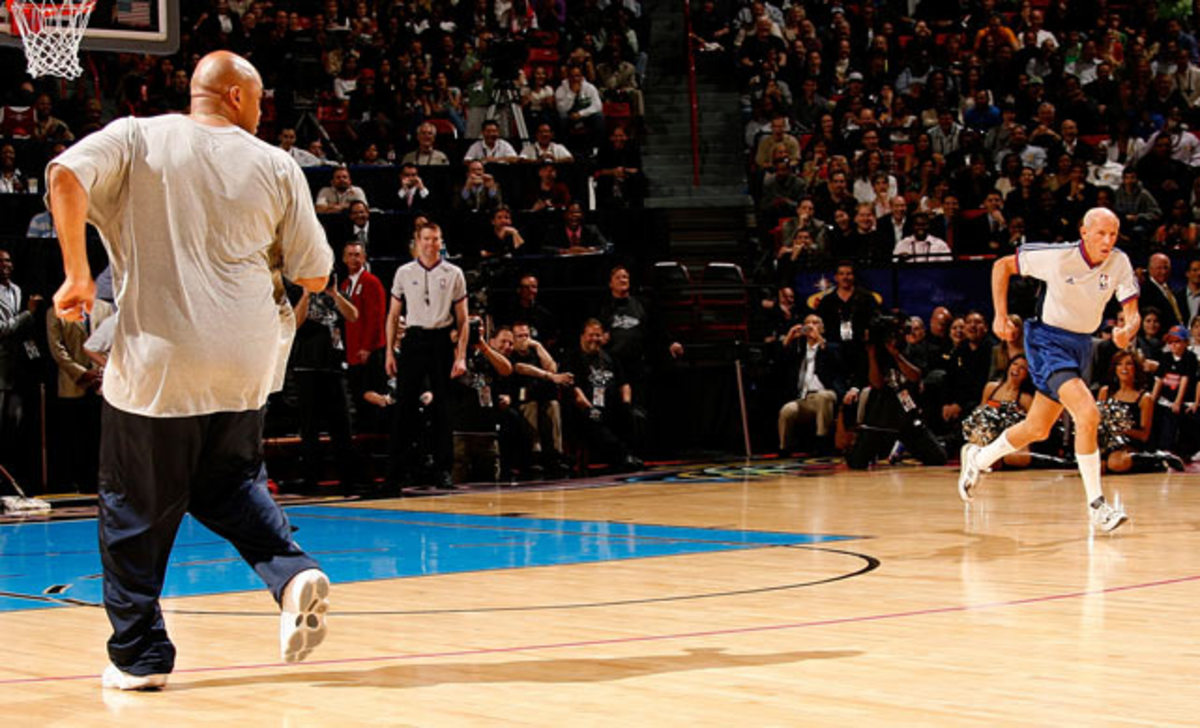 Charles Barkley and Dick Bavetta