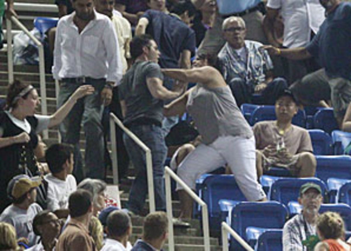 U.S. Open fight