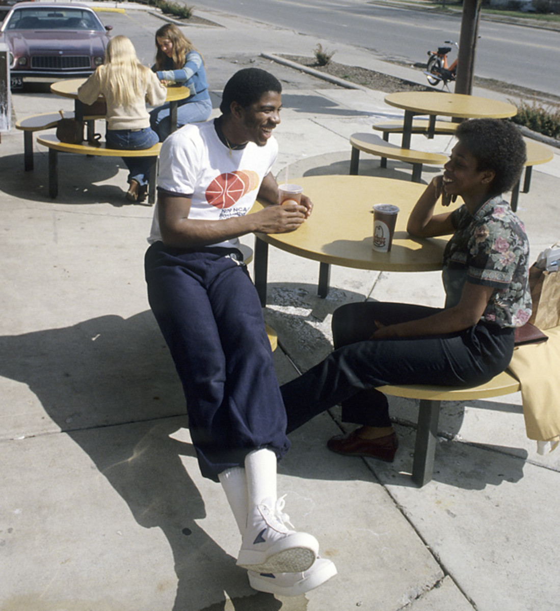 Magic Johnson and Date