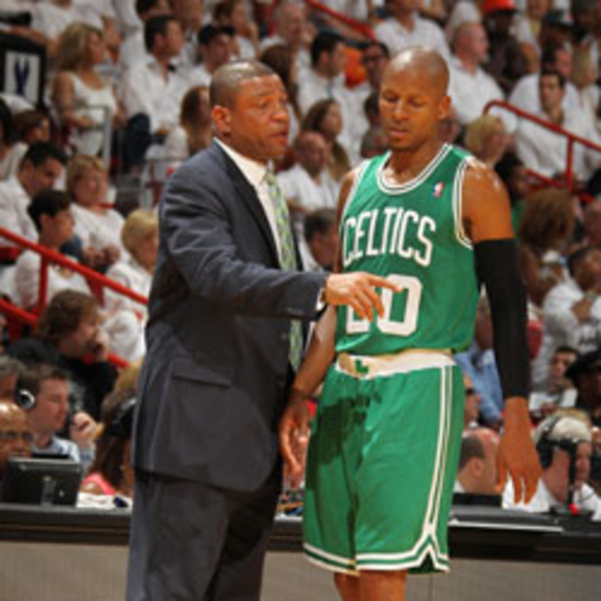 Ray Allen and Doc Rivers