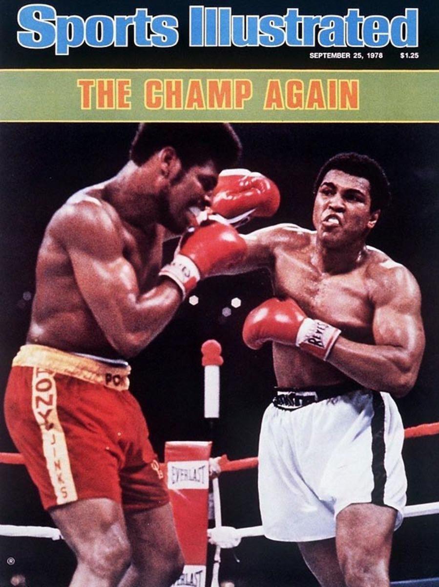 Muhammad Ali and Leon Spinks