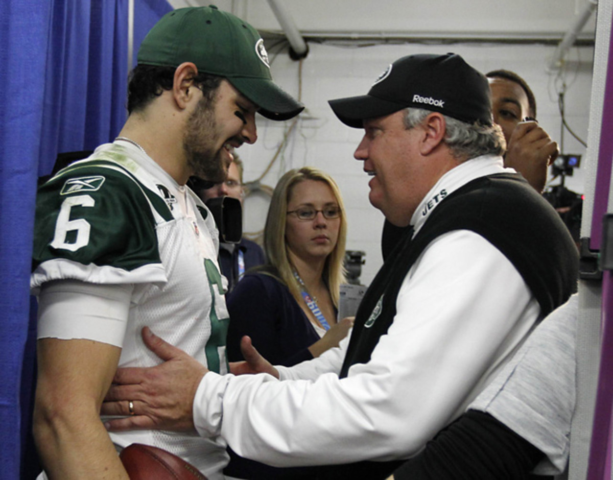 Mark Sanchez and Rex Ryan