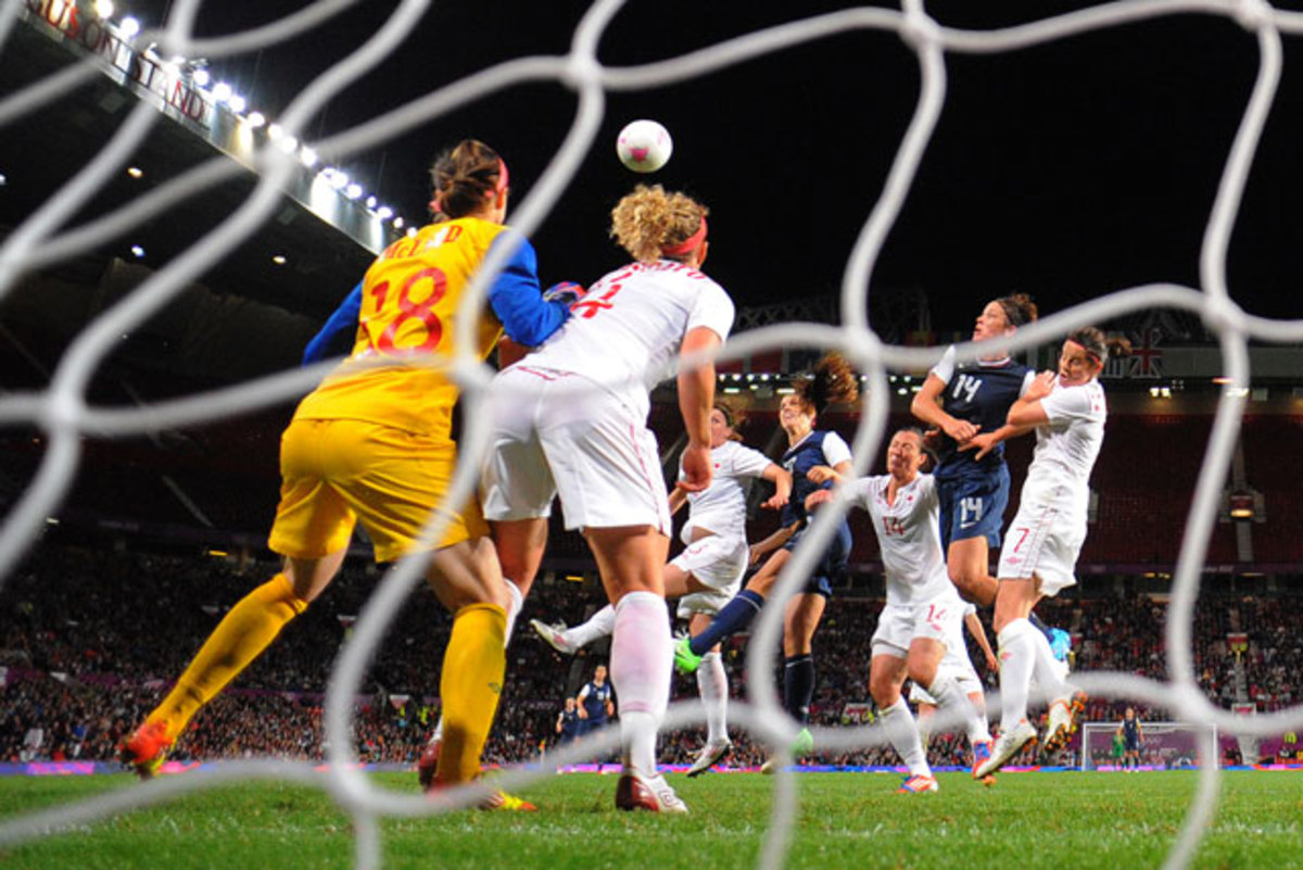U.S. and Canadian Women's Soccer Teams