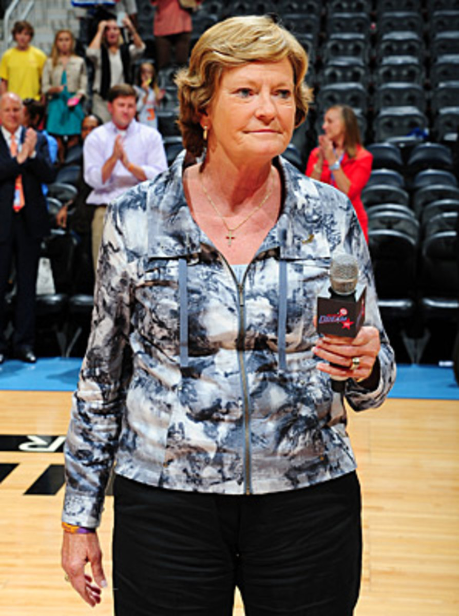 Pat Summitt's son, Tyler, is an assistant coach with the Marquette women's team.