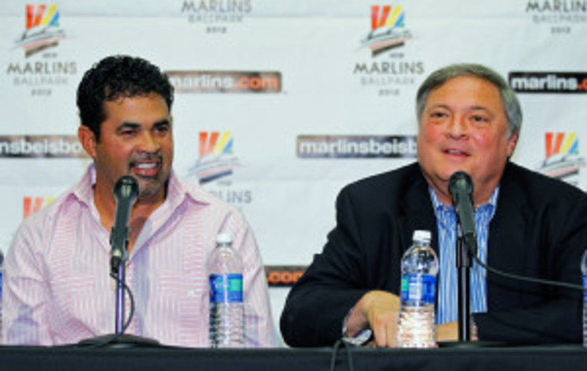 Florida Marlins Introduce Ozzie Guillen as New Manager