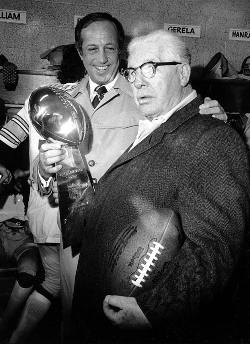 Art Rooney and Pete Rozelle