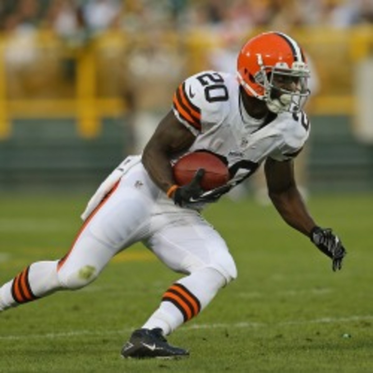 Browns running back Montario Hardesty will start in place of injured Trent Richardson. (Jonathan Daniel/Getty Images)