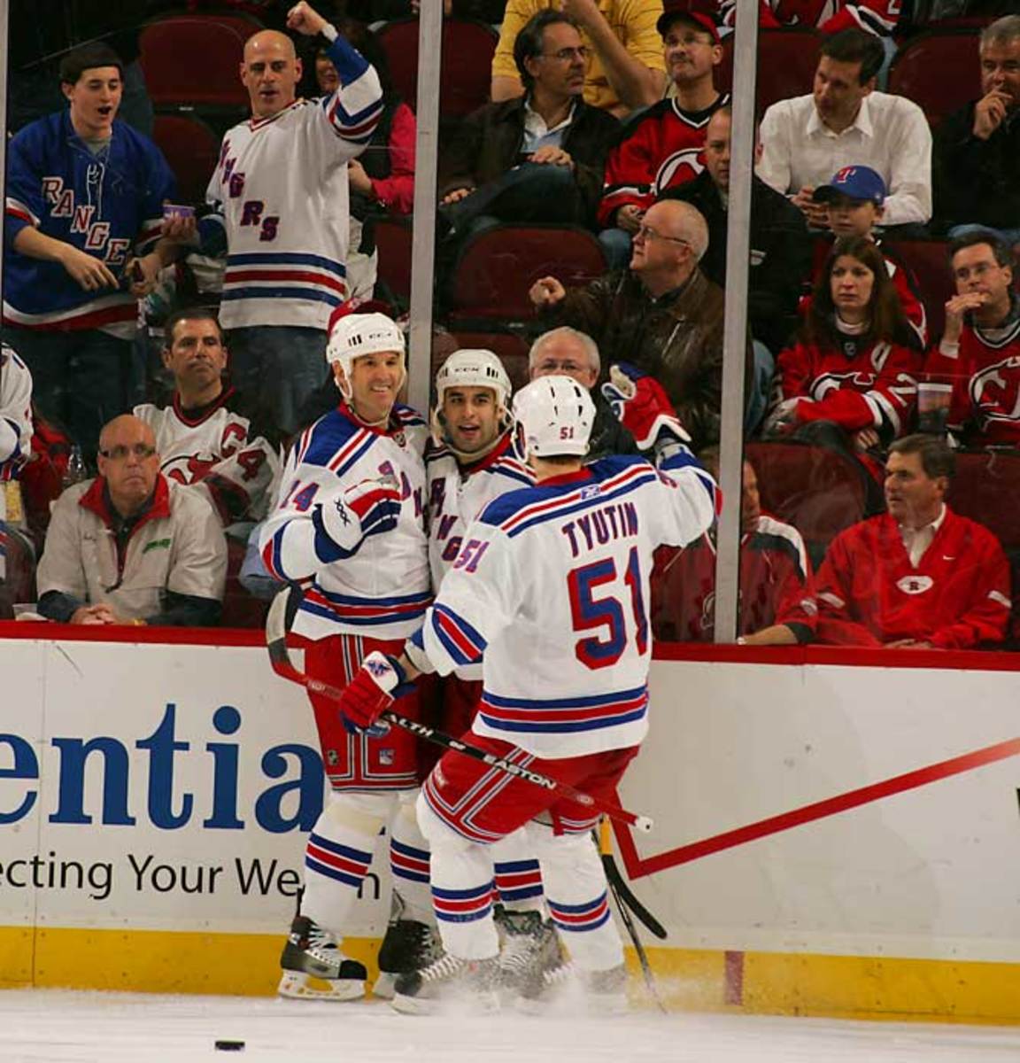 (4) Devils vs. (5) Rangers