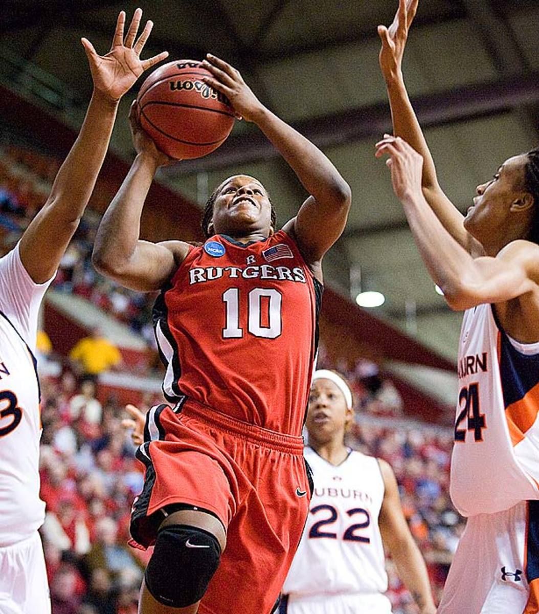 No. 7 Rutgers over No. 2 Auburn