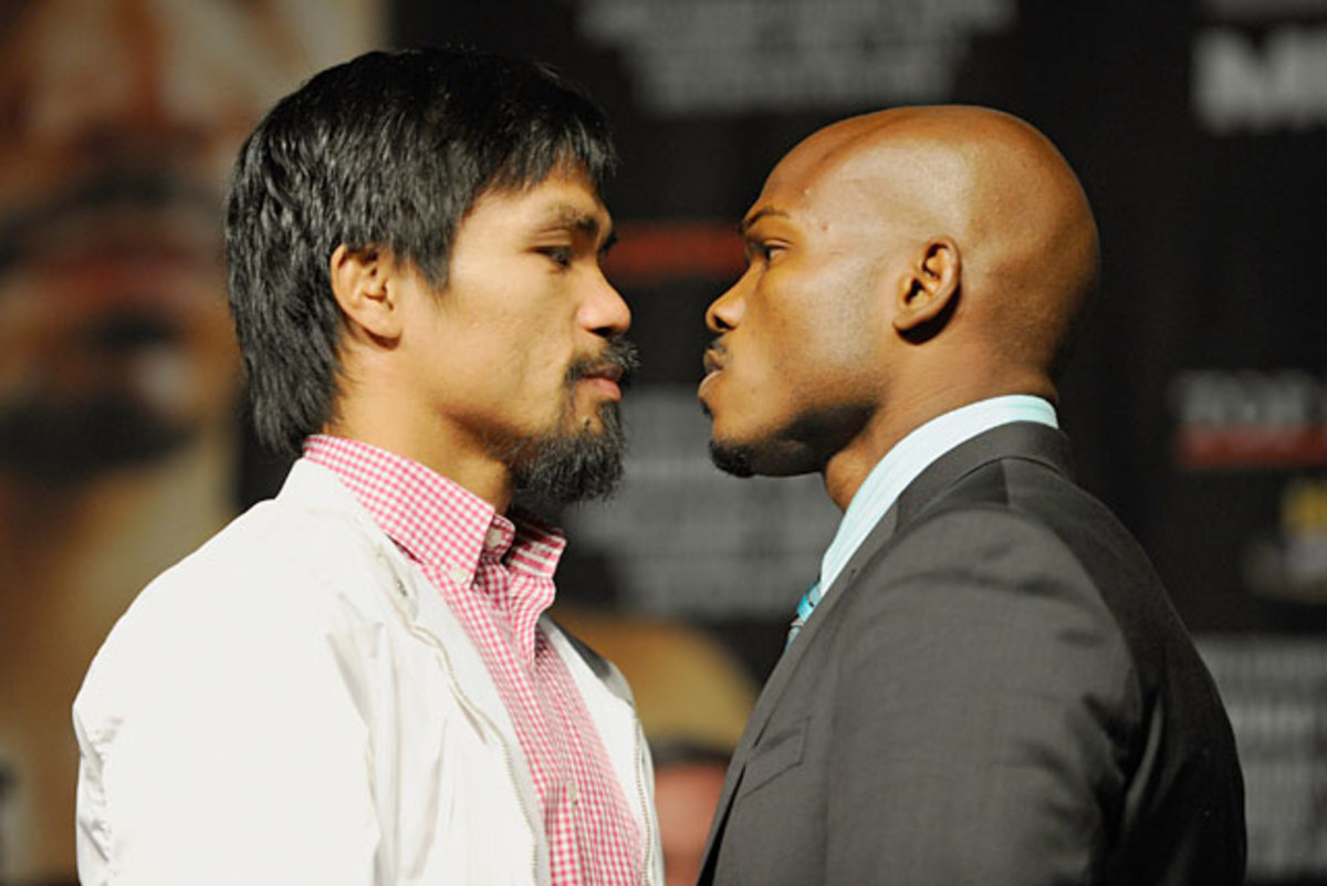 Manny Pacquiao and Timothy Bradley