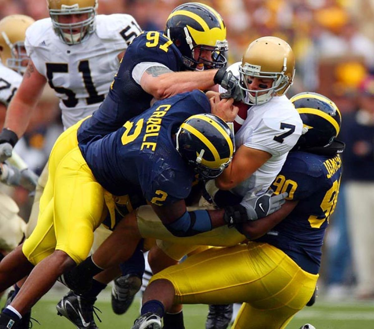 2007 losses to Michigan and USC