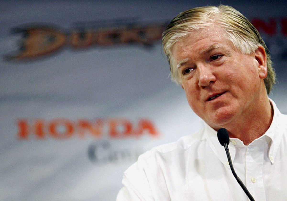 Brian Burke leaves the Ducks 