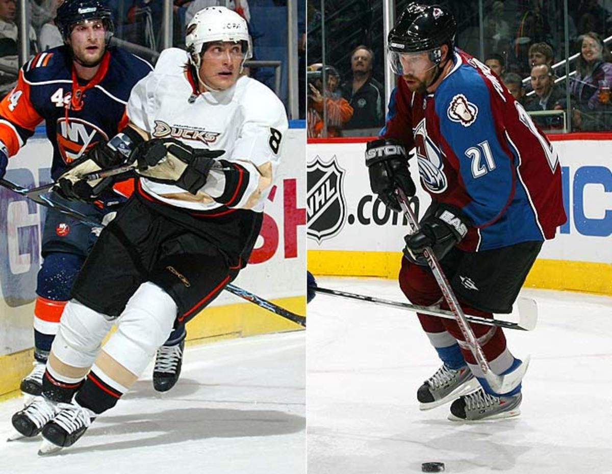 Teemu Selanne and Peter Forsberg return