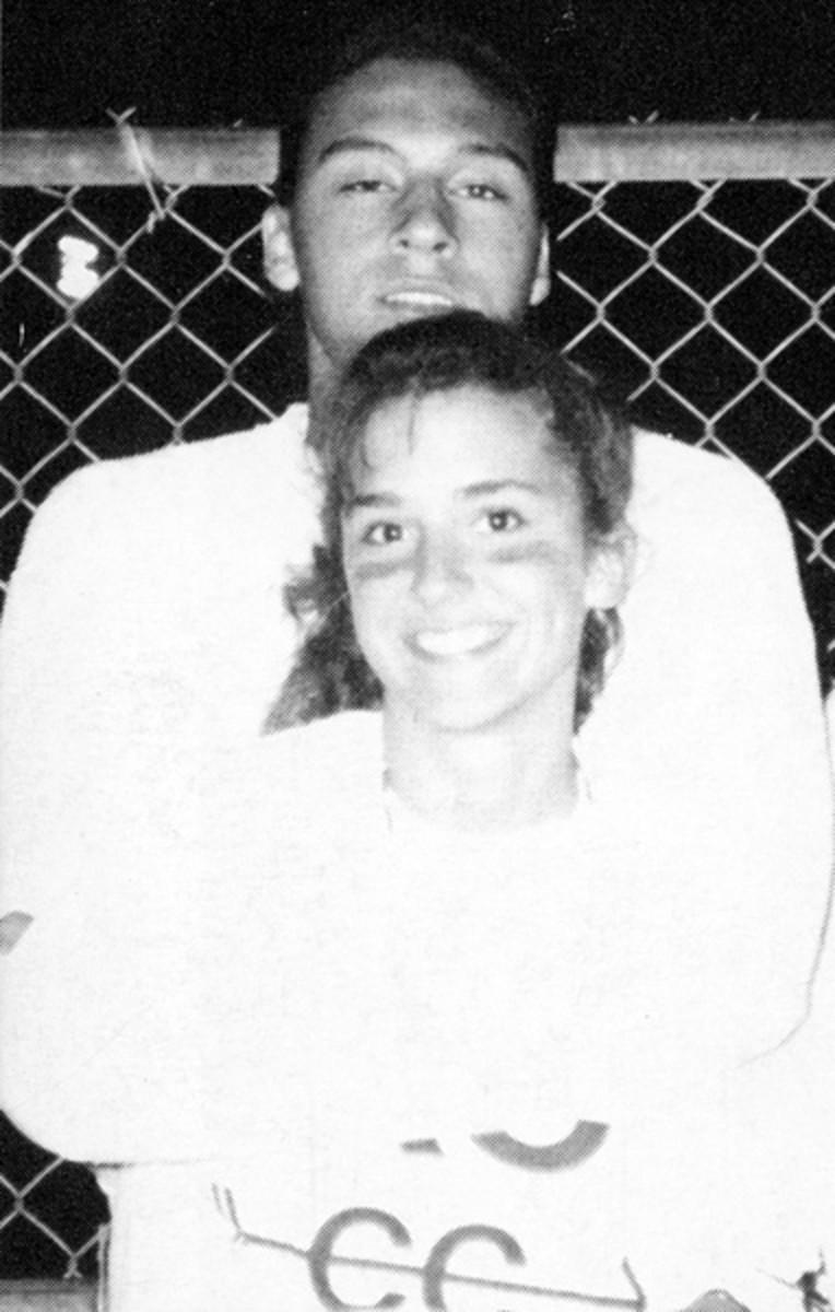 Derek Jeter (with girlfriend), Class of 1992