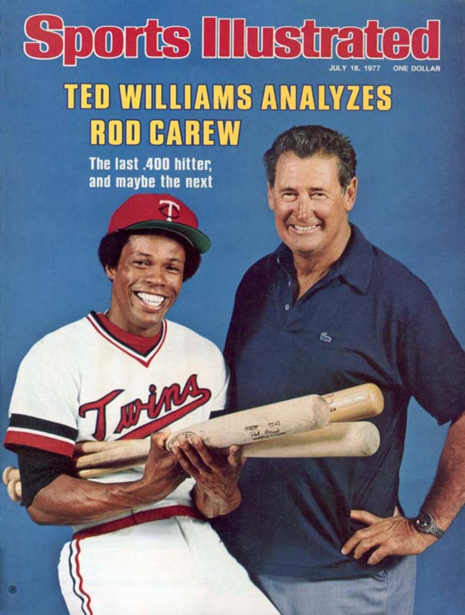 Rod Carew and Ted Williams 