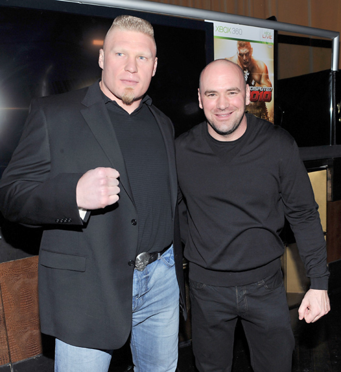 Brock Lesnar and Dana White
