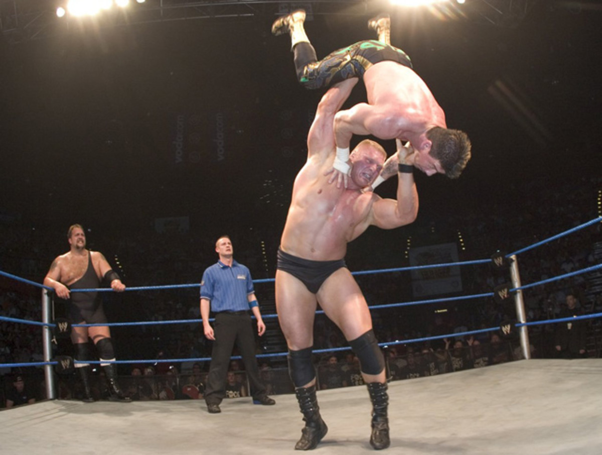 Brock Lesnar and Eddie Guerrero