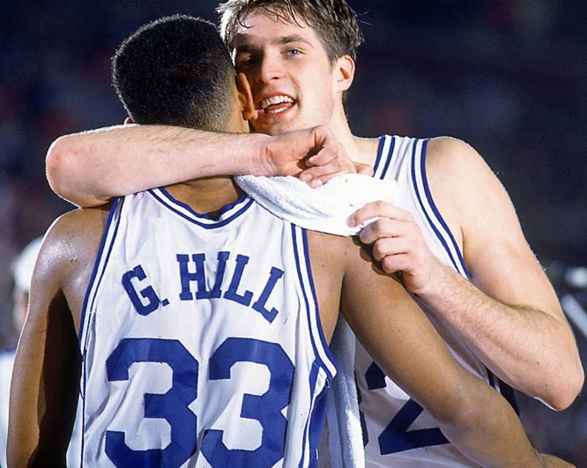 Christian Laettner and Grant Hill