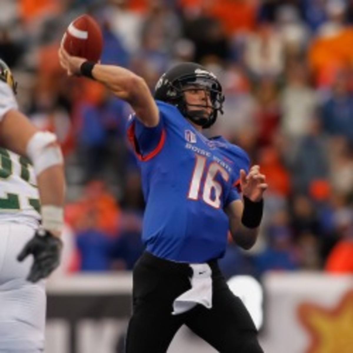 The Pac-12 isn't ready to expand, but Boise State might be on their radar if they do. (Otto Kitsinger III/Getty Images)