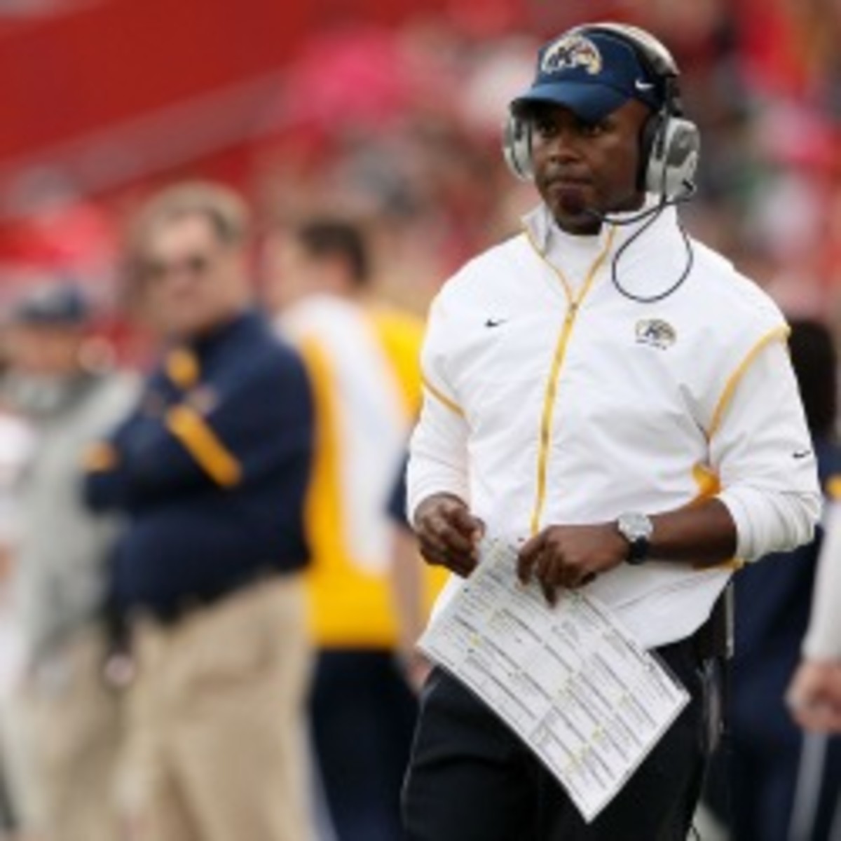 Purdue is set to hire Kent State's Darrell Hazell as its next coach. (Alex Trautwig/Getty Images)