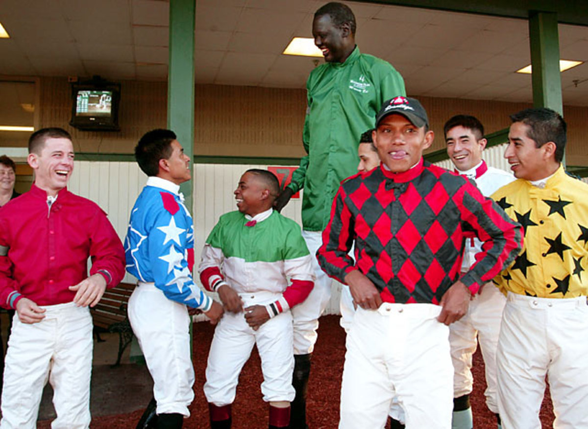 Manute Bol and Jockeys