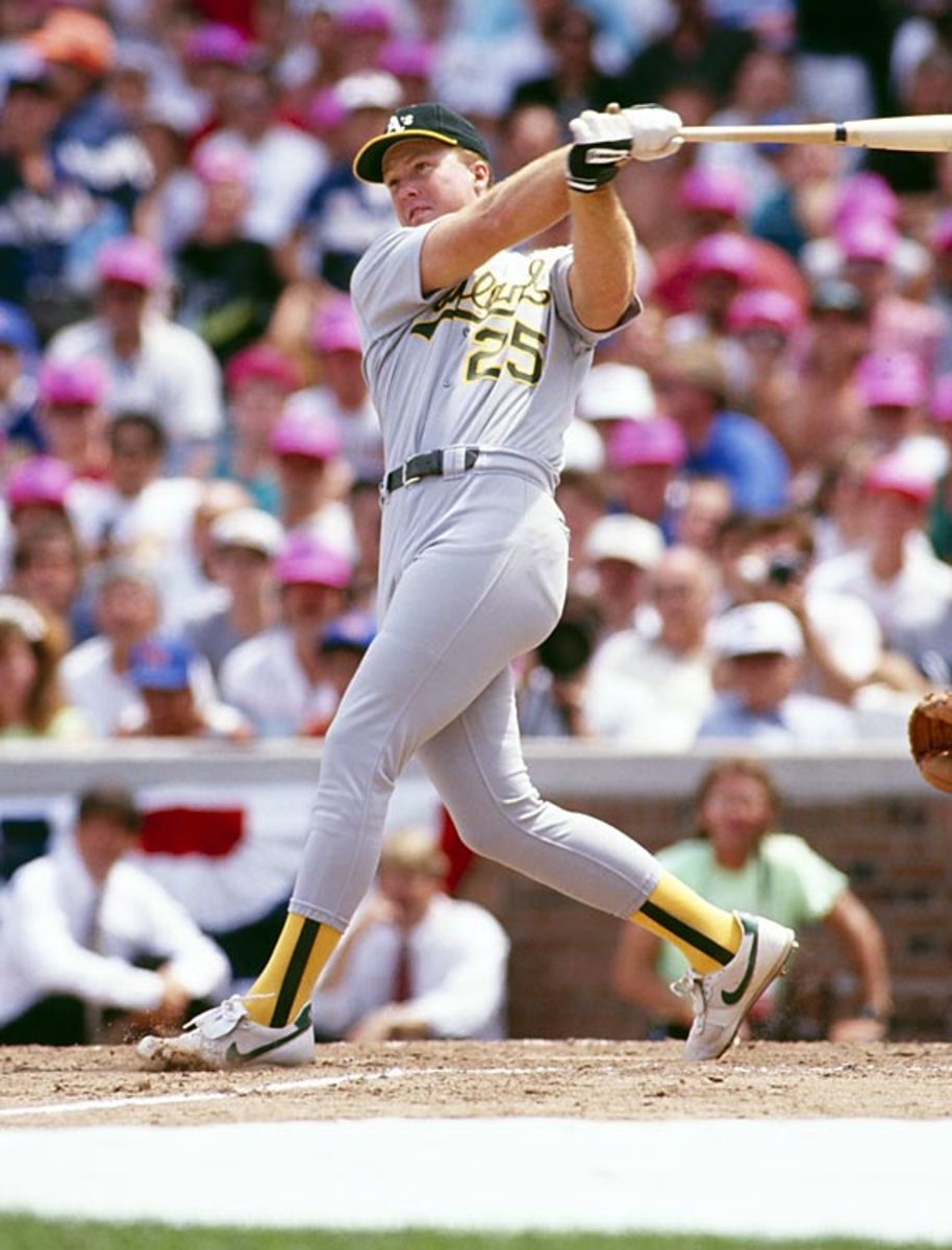 The bends”. Mark McGwire, 1992 All-Star game : r/baseball