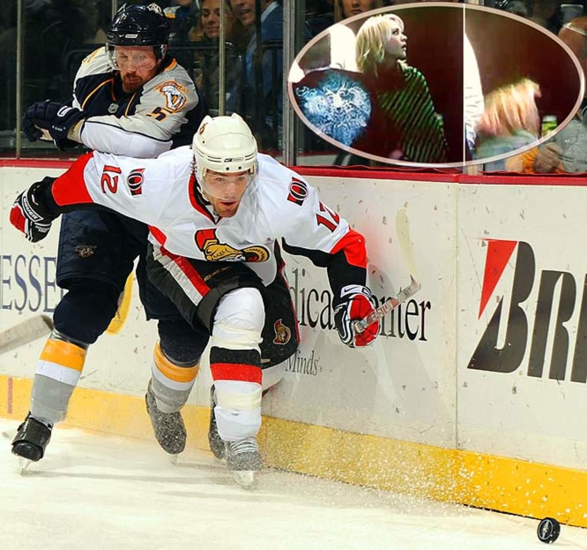 Mike Fisher and Carrie Underwood
