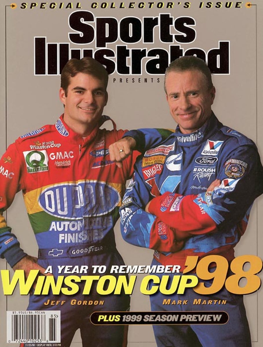 Jeff Gordon and Mark Martin