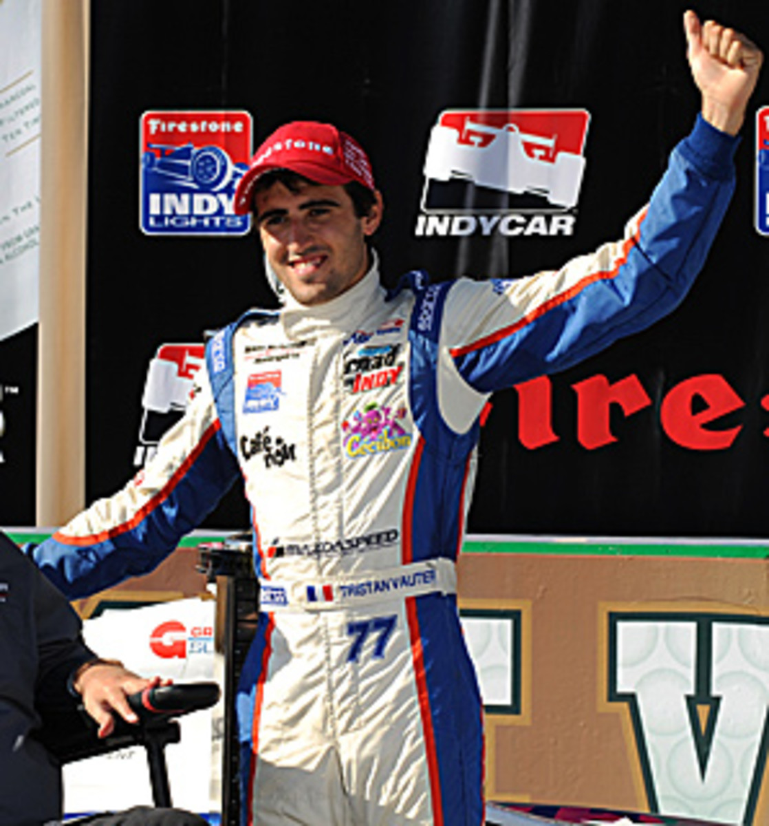 Vautier won his debut race in Indy Lights last season en route to the championship.