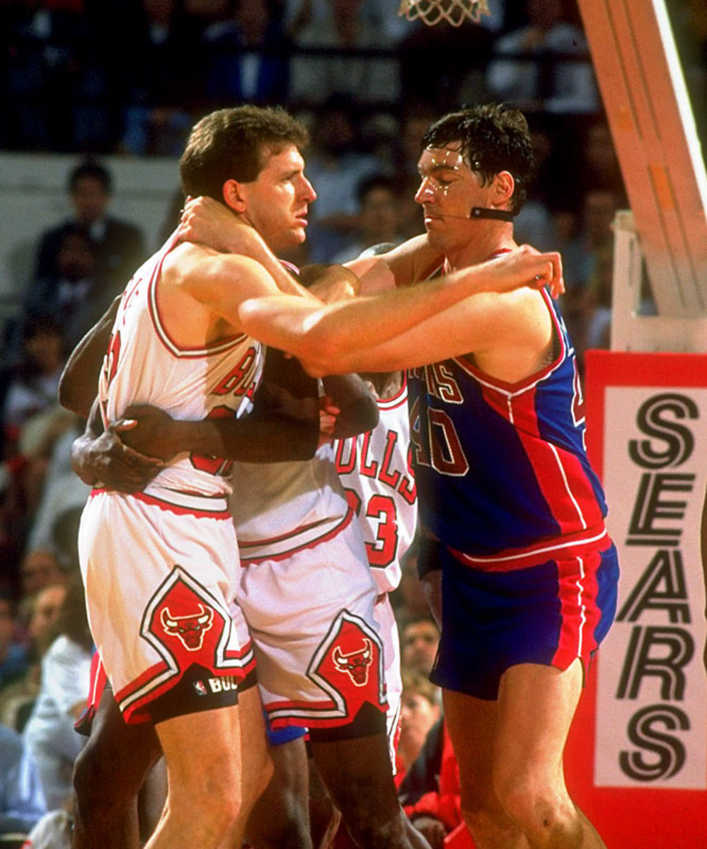Bill Laimbeer and Will Perdue