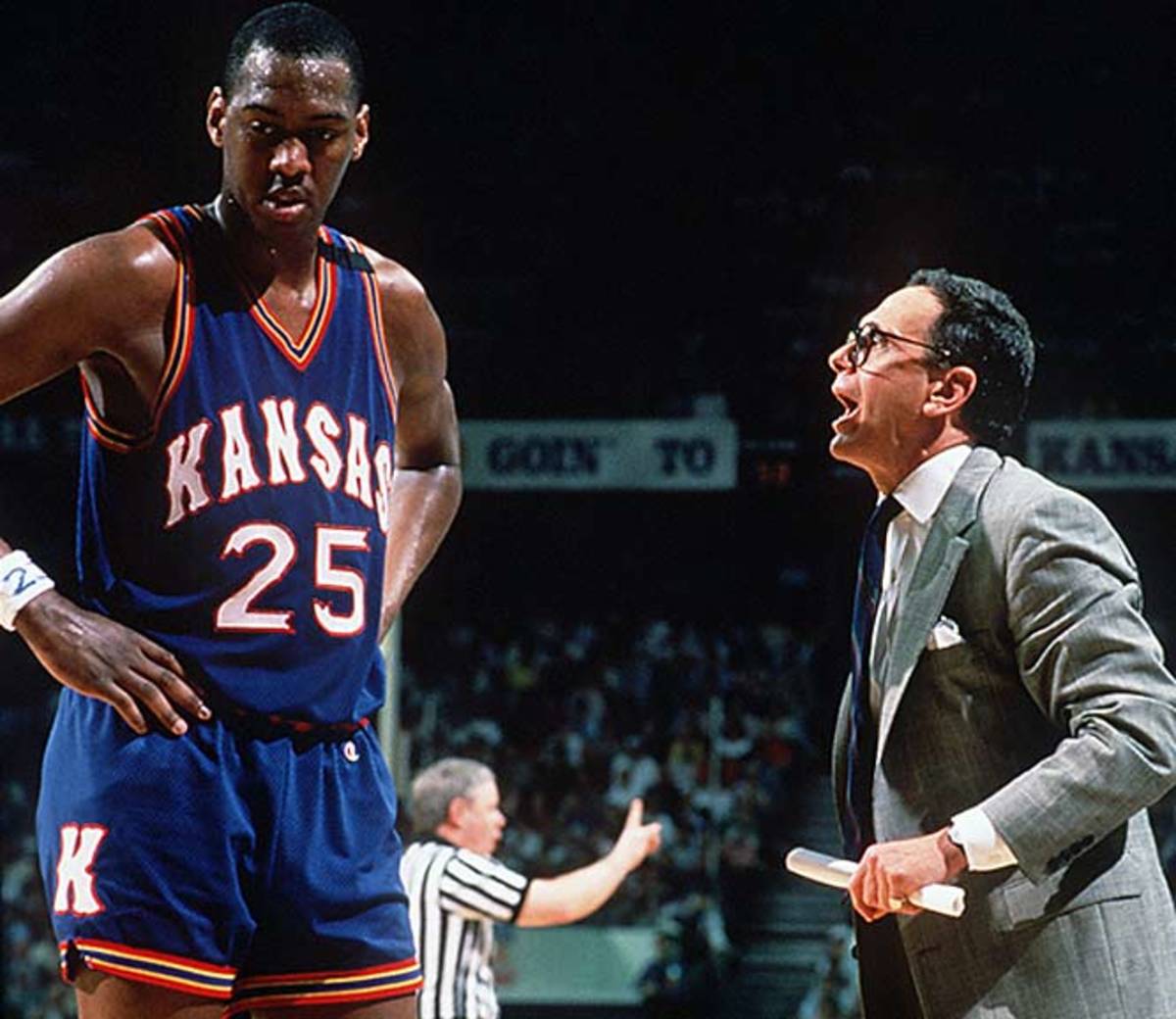 Larry Brown and Danny Manning