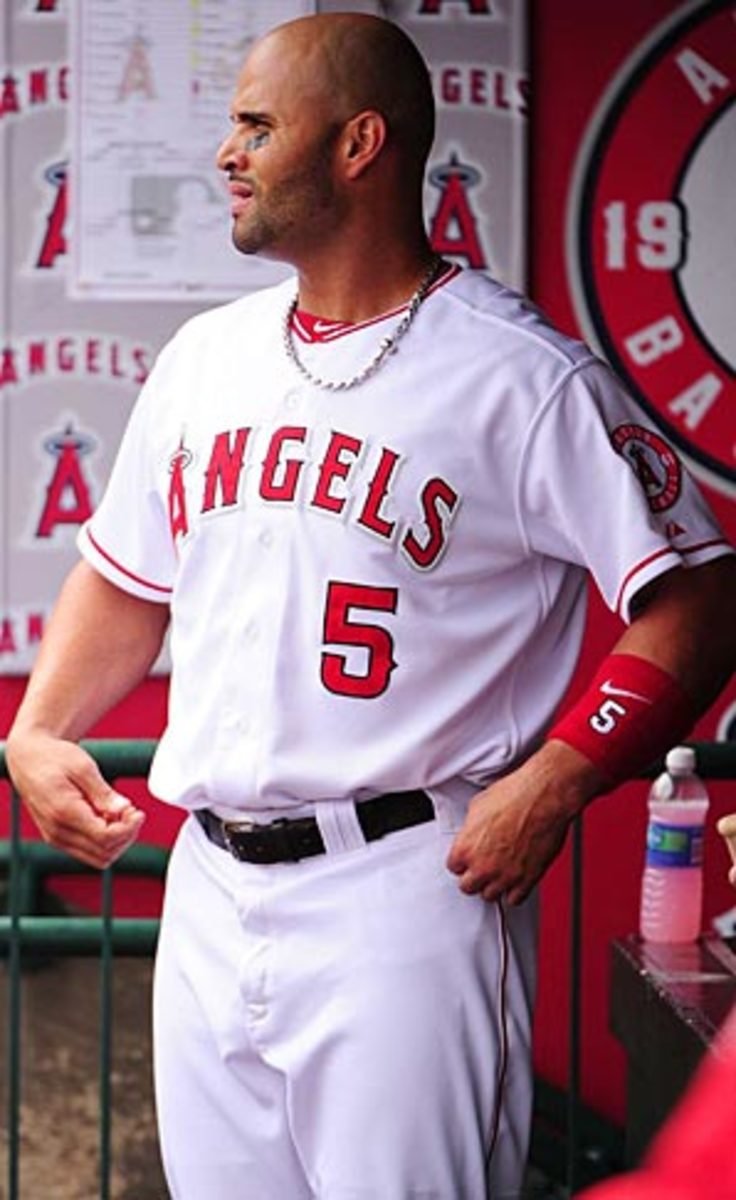 If everyone in the MMA could hit like Angels slugger Albert Pujols they'd be on to something. 