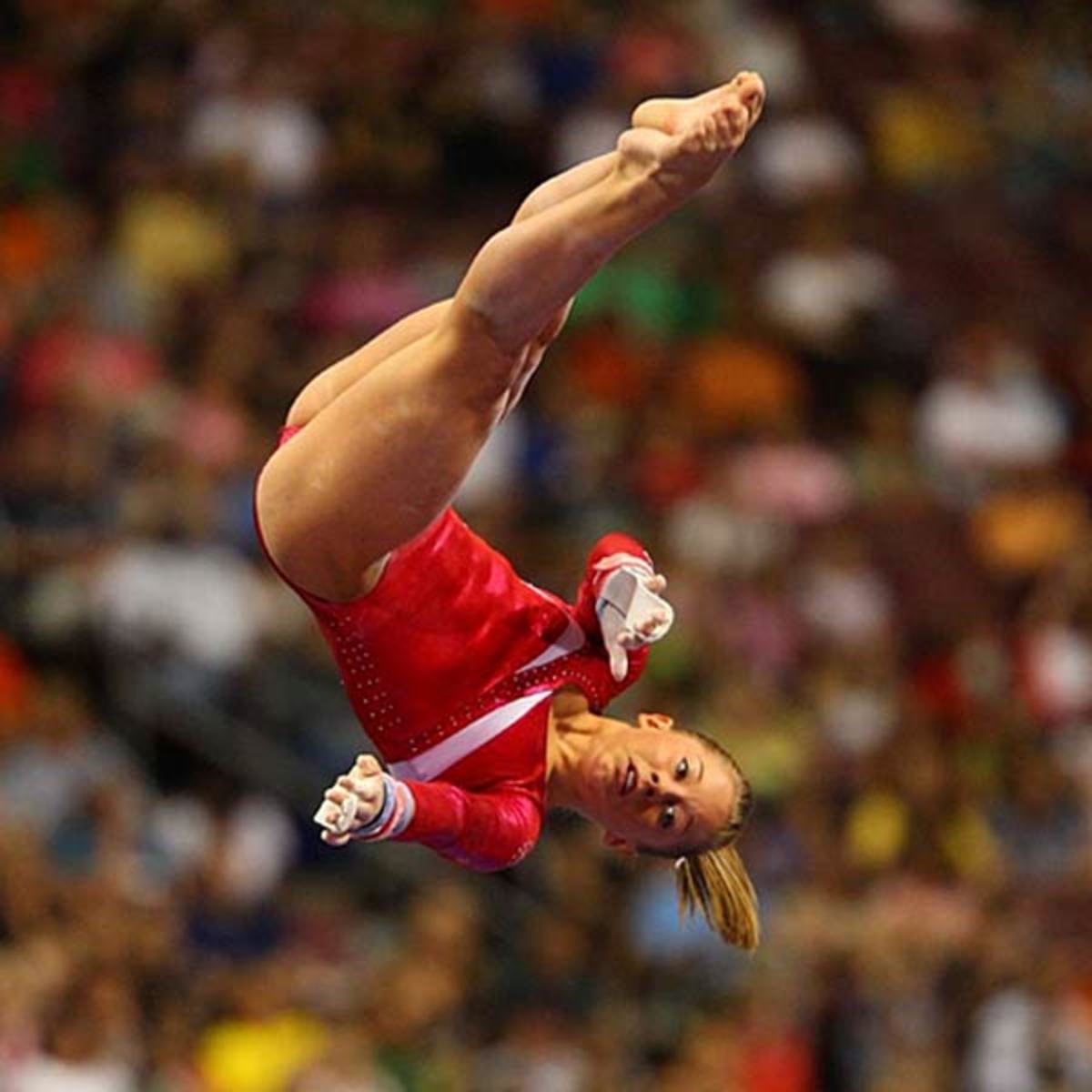 Shawn Johnson Gymnastics Bars