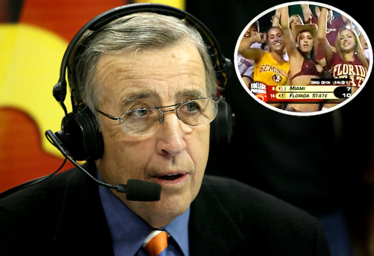 Brent Musburger discovers Jenn Sterger
