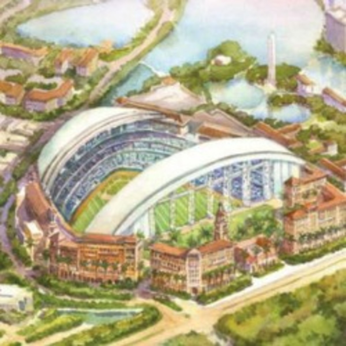Developer unveils plan for new Tampa Bay Rays stadium - Sports Illustrated