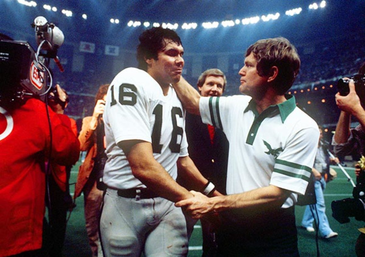 Dick Vermeil and Jim Plunkett