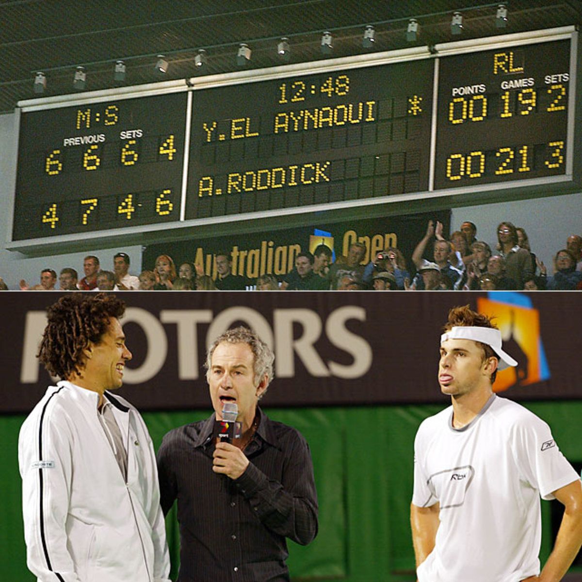 Roddick-El Aynaoui marathon