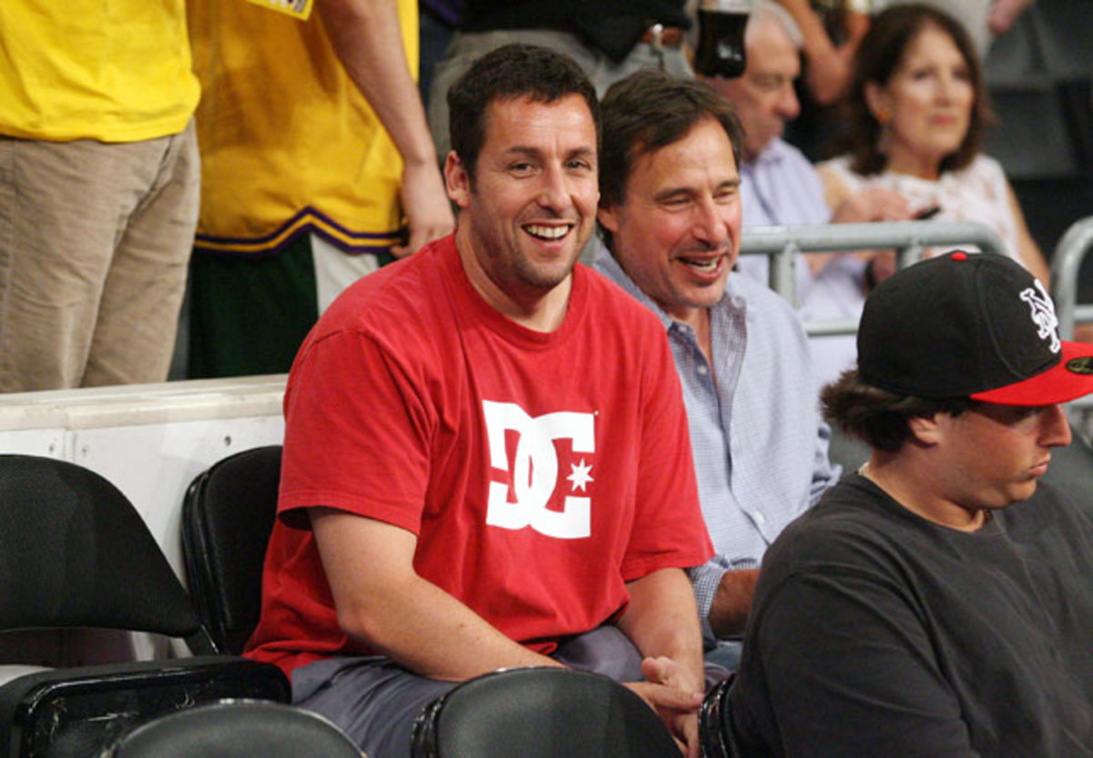 Celebrities at NBA Playoffs Sports Illustrated