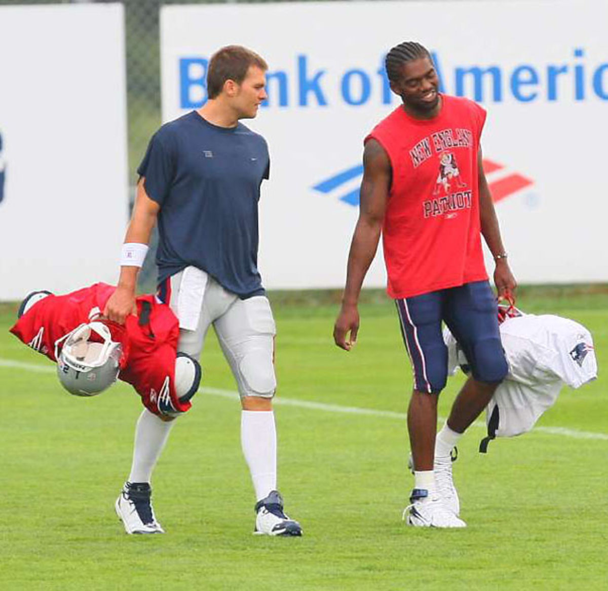 Tom Brady and Randy Moss