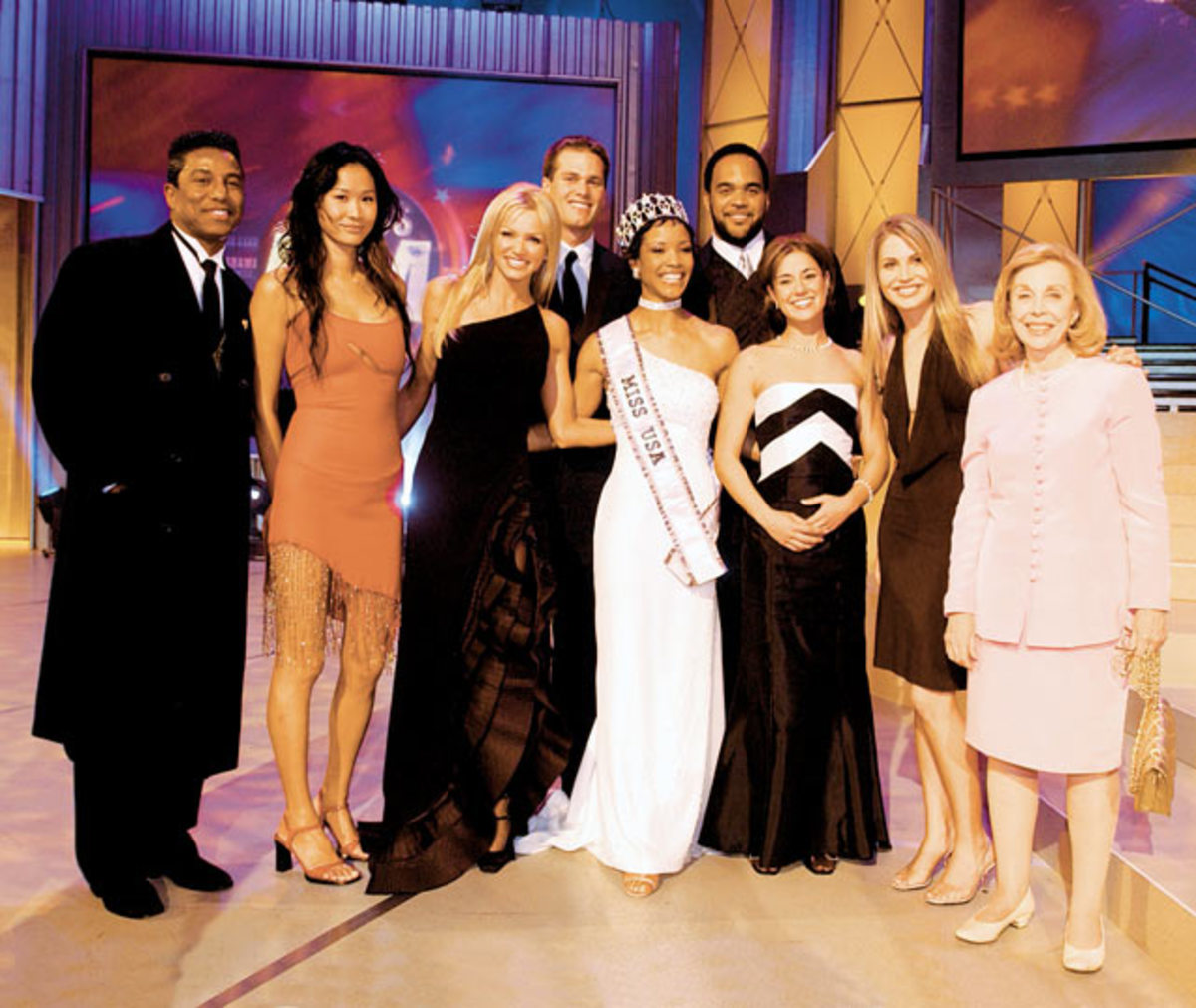 Tom Brady and Miss USA contestants