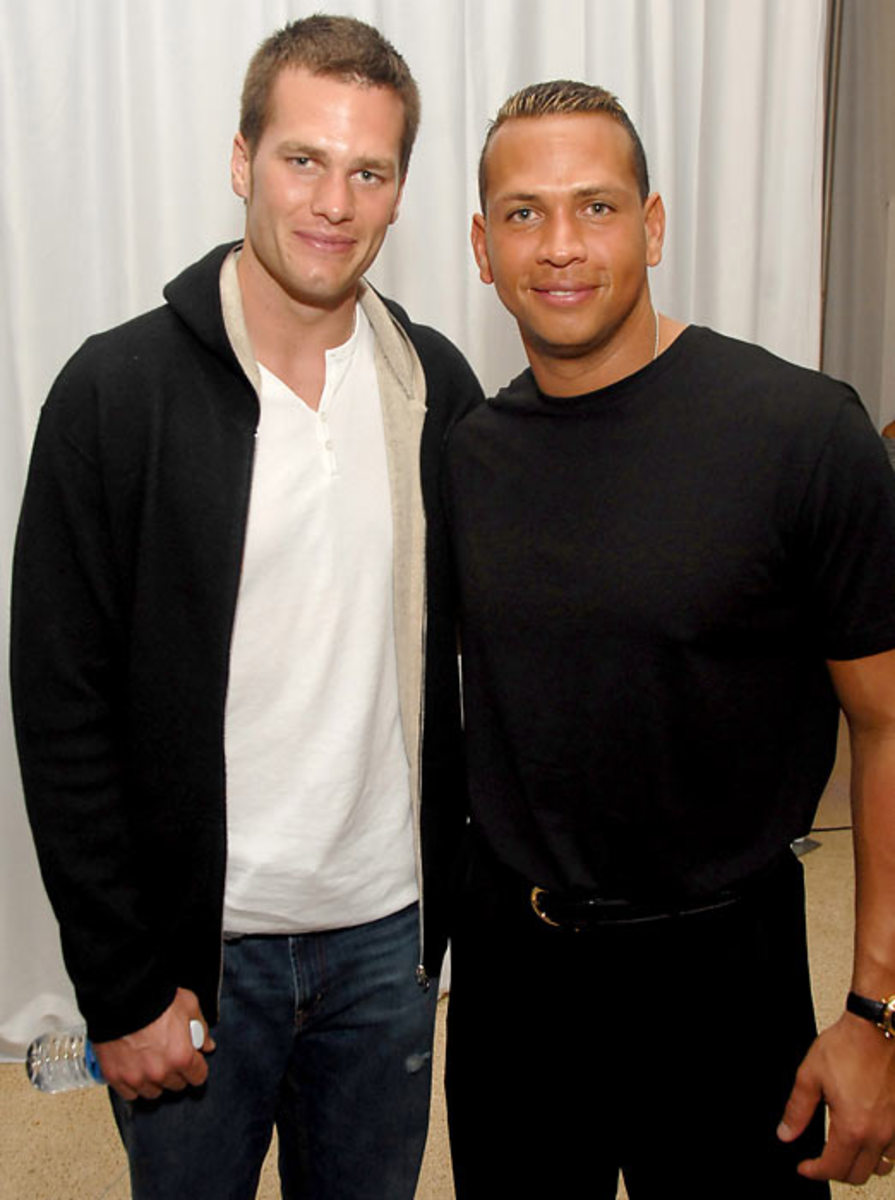 Tom Brady and Alex Rodriguez