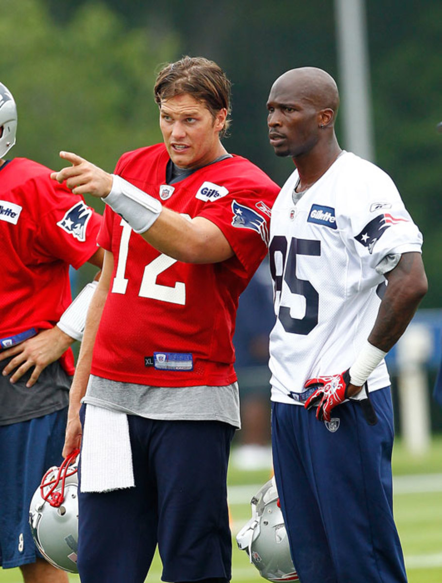 Tom Brady and Chad Ochocinco