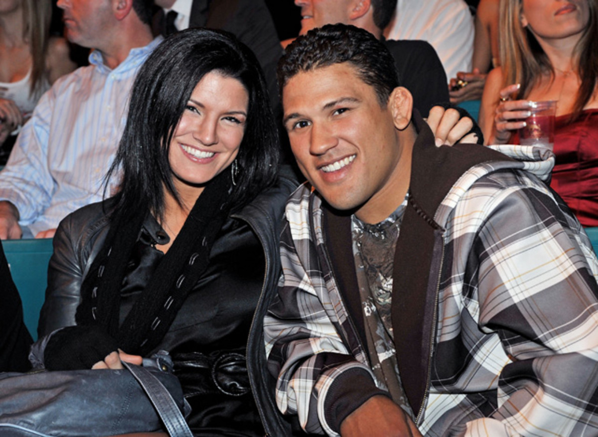  Gina Carano and Tyson Griffin 