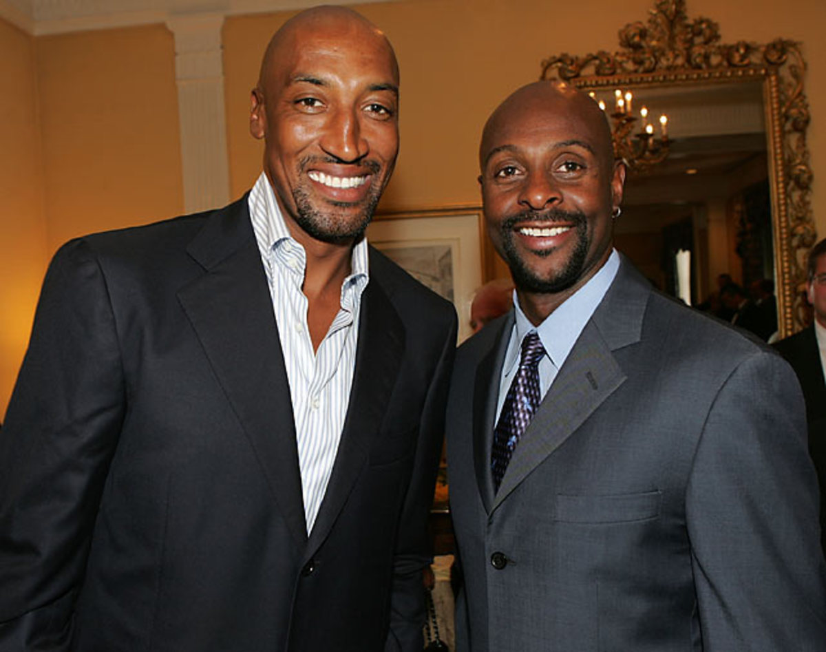 Jerry Rice and Scottie Pippen