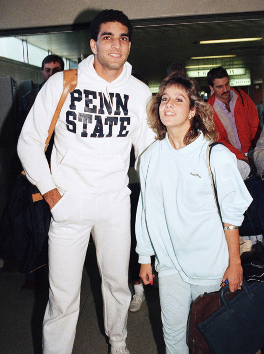 Vinny Testaverde and Jacqui Alleque