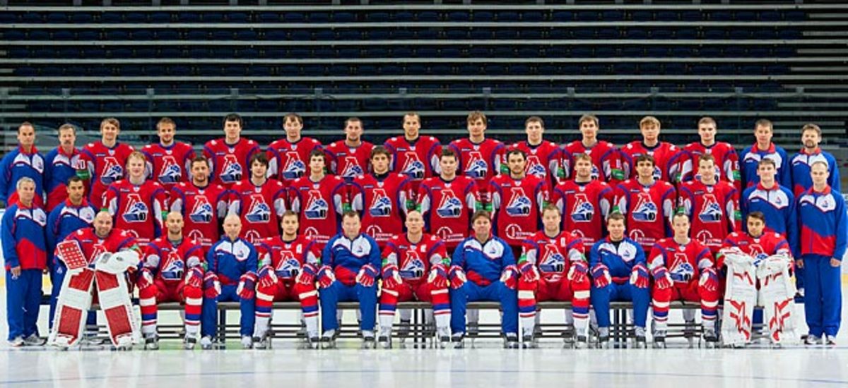 KHL's Lokomotiv Yaroslavl Team