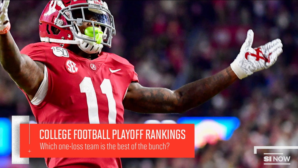 CFB Playoff Rankings Alabama The Best OneLoss Team Sports Illustrated