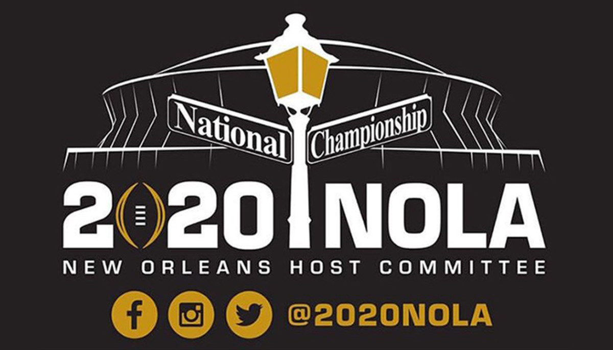 2020 Nola national championship playoff logo
