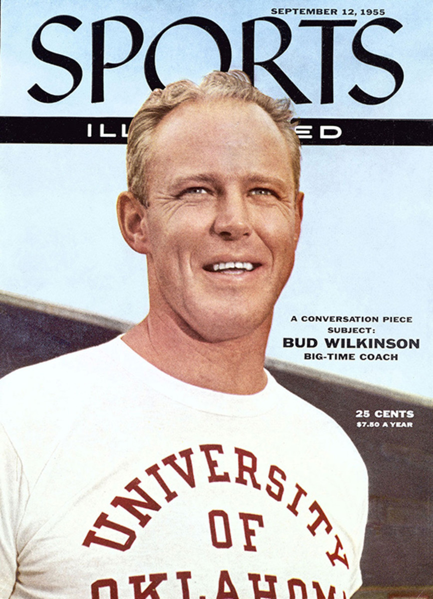 Bud Wilkinson on the cover of Sports Illustrated